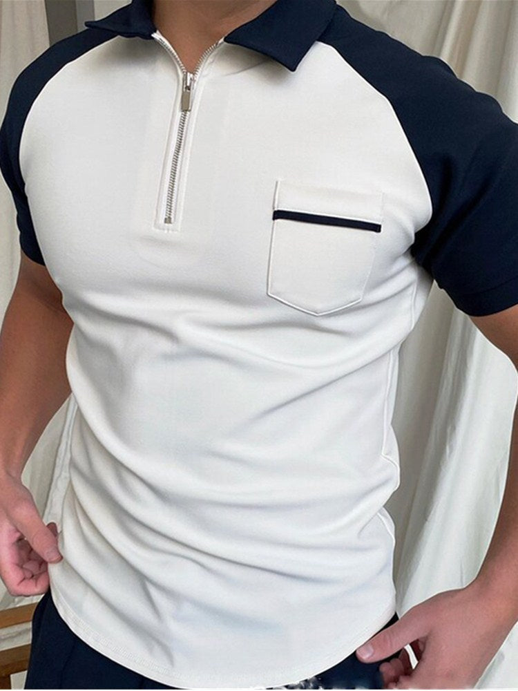 Men's Polo Shirt Men Solid Polo Shirts Brand Men Short-Sleeved Shirt Summer Shirt Man Clothing (Available)