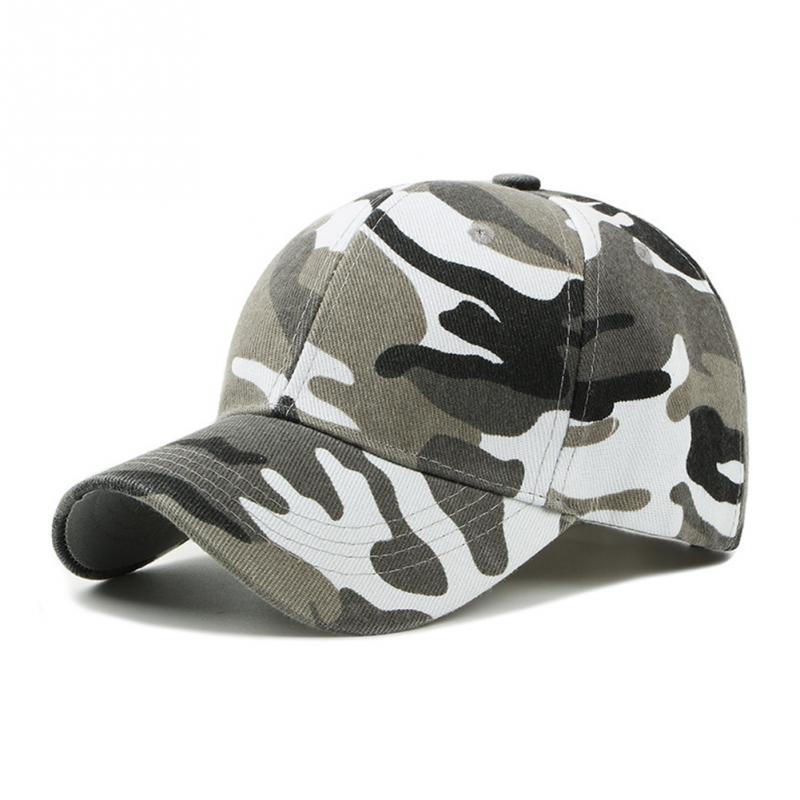 Fashion casual camouflage baseball cap Peaked cap (Available)