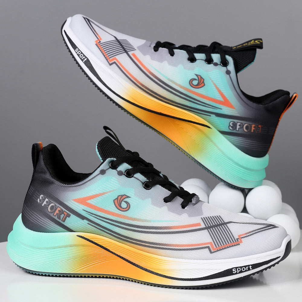 Mesh Breathable Running Shoes Lightweight Comfortable Breathable Trendy Casual Shoes Men's Shoes (Available)