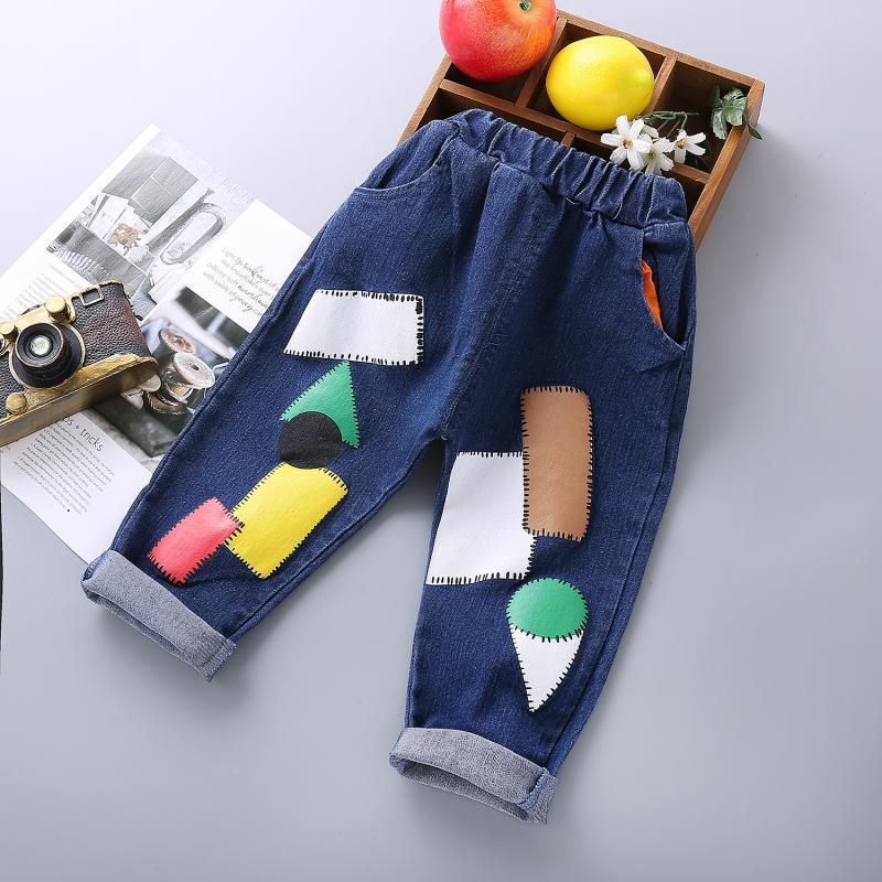 Boys' sports casual jeans spring (Available)