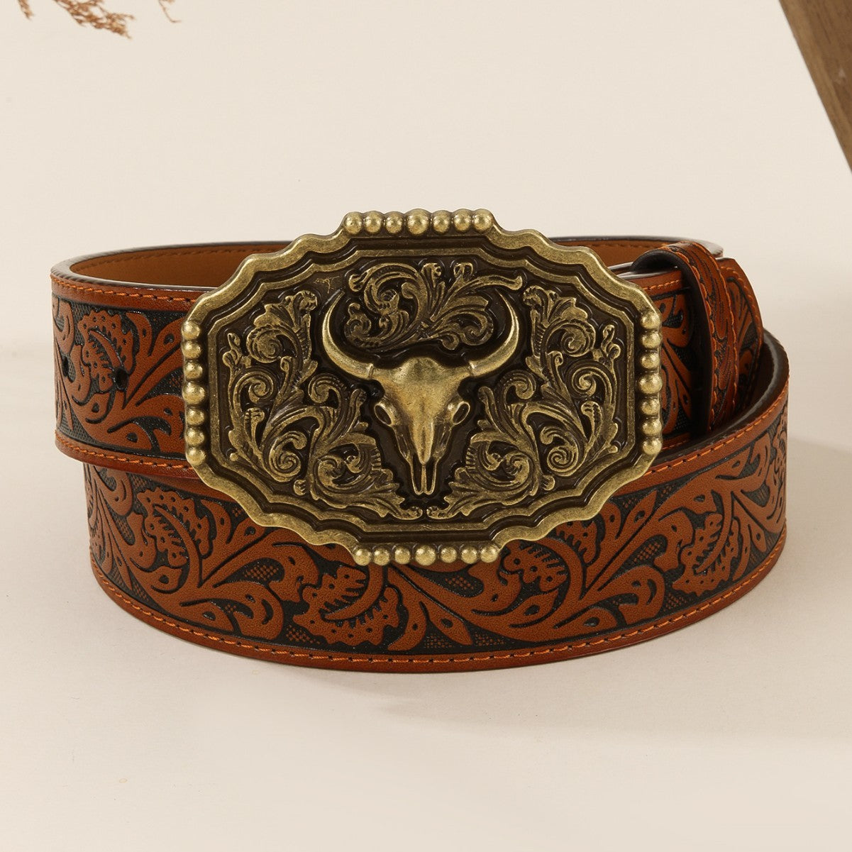 Fashion Personality Western Denim Style Belt (Available)