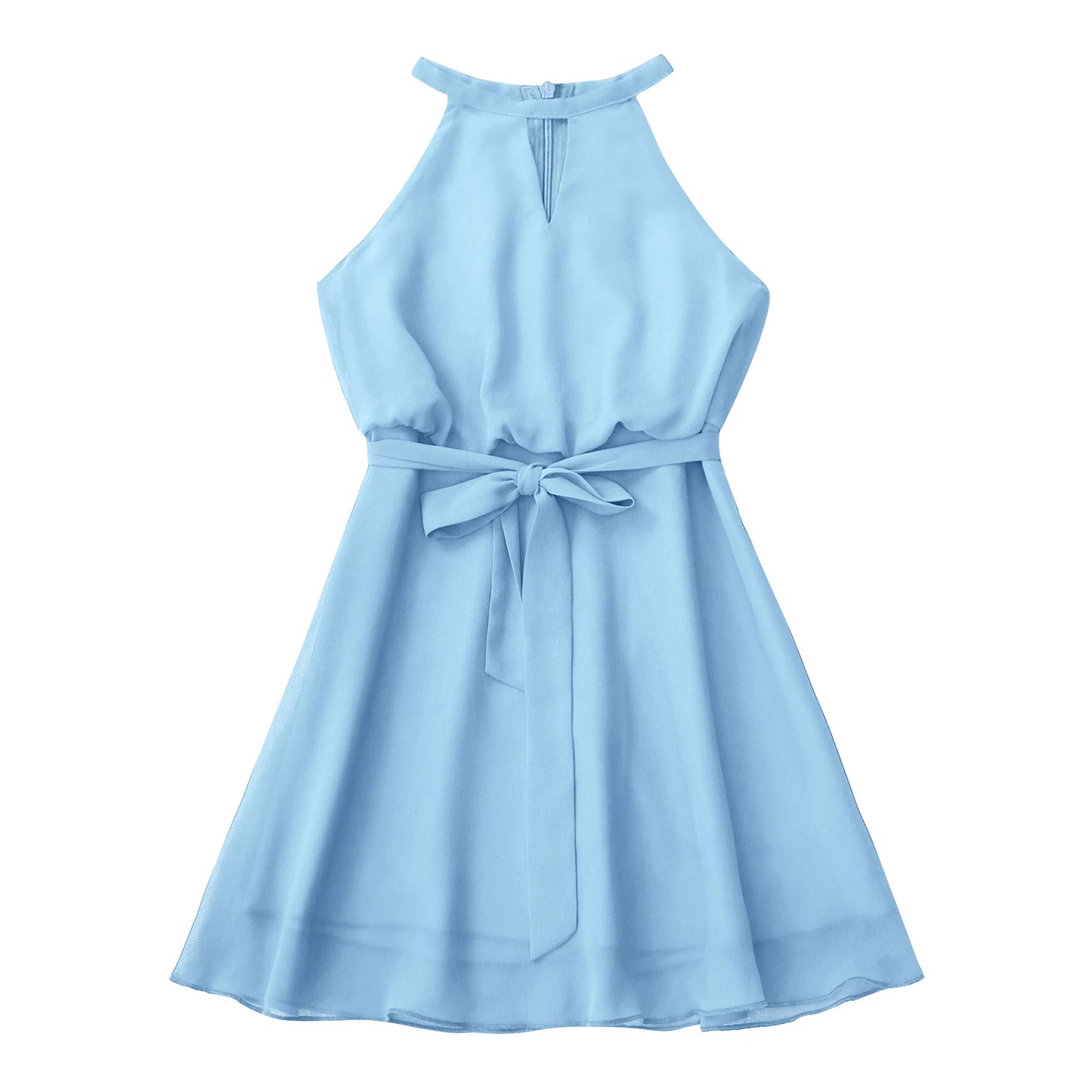 Summer Kids Dresses for Girls Children's Chiffon Flower Girls Dress Pageant Wedding Party First Communion Dress filles robes