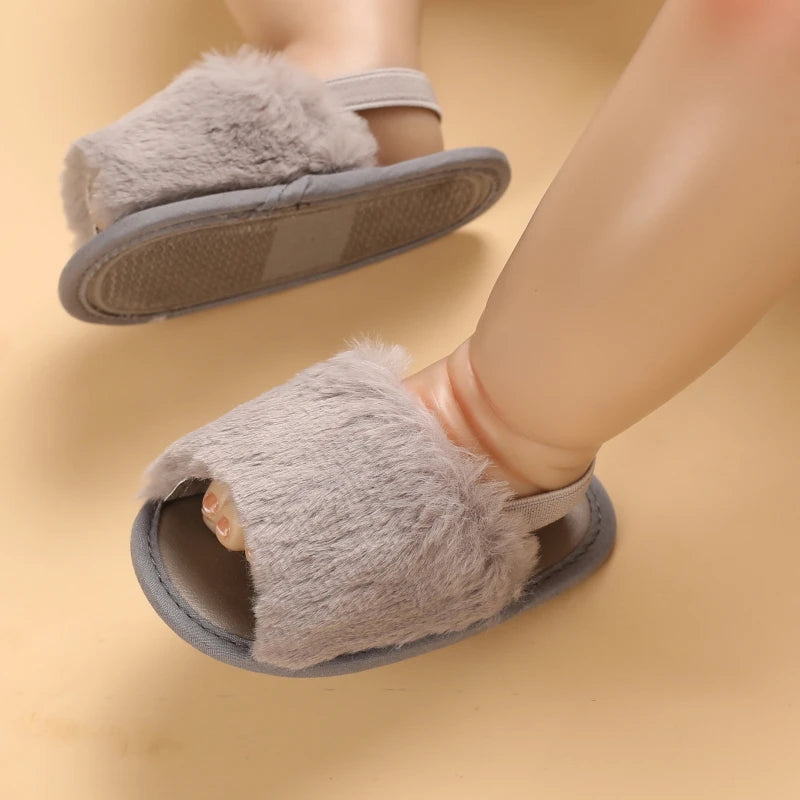 VALEN SINA 0-18M Newborn Baby Girls Summer Shoes Sandals First Walkers Newborn Shoes Casual Soft Sole Sandals Toddler Shoes (Available)