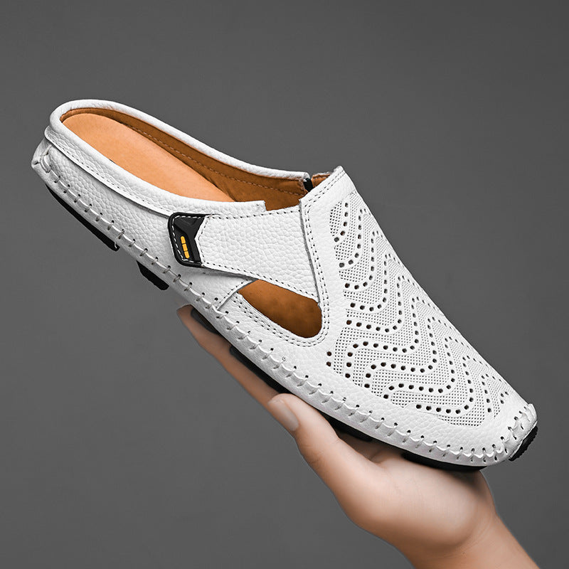 Fashion Men's Closed Toe Casual Breathable Sandals (Available)