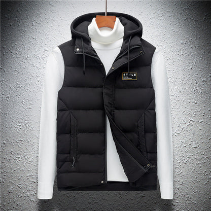 Men's Fashion Vest Versatile Down Jacket (Available)