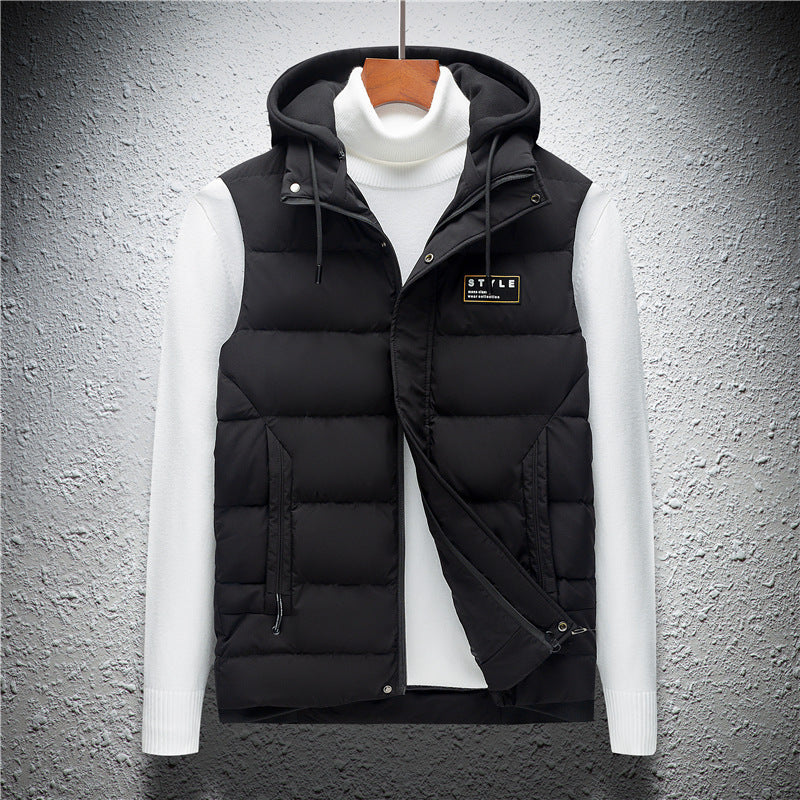 Men's Fashion Vest Versatile Down Jacket    (Available)