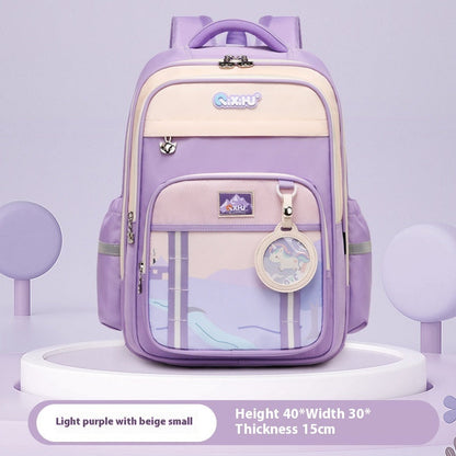Large Capacity Primary School Student Schoolbag Lightweight And Wear-resistant   (Available)