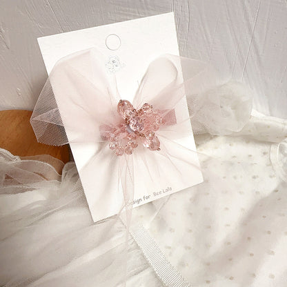 Children's Super Fairy Sweet Press Clip Hair Accessories