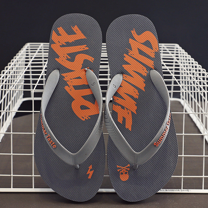 Non-slip Trendy Men's Flip-flops Men's Flip-flops (Available)