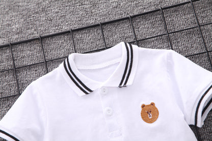 Summer Fashion Baby Boy Clothes Sets T-shirt + Pants 1-4T Toddler Casual Clothing Suits Children Kids Boys Outfits Suit