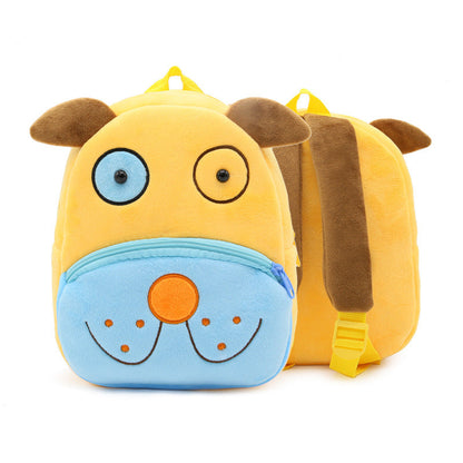 Cute Plush Backpacks Kindergarten Cartoon School Bags Children Animal Toys Bag (Available)