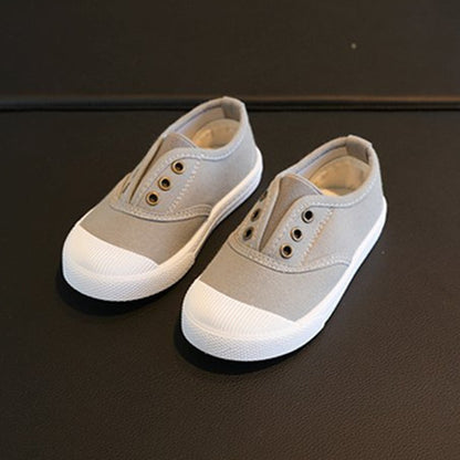 Applicable children's canvas shoes spring new boys shoes girls single shoes cloth shoes casual shoes baby shoes small