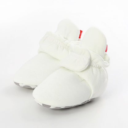 Knitted baby cotton shoes