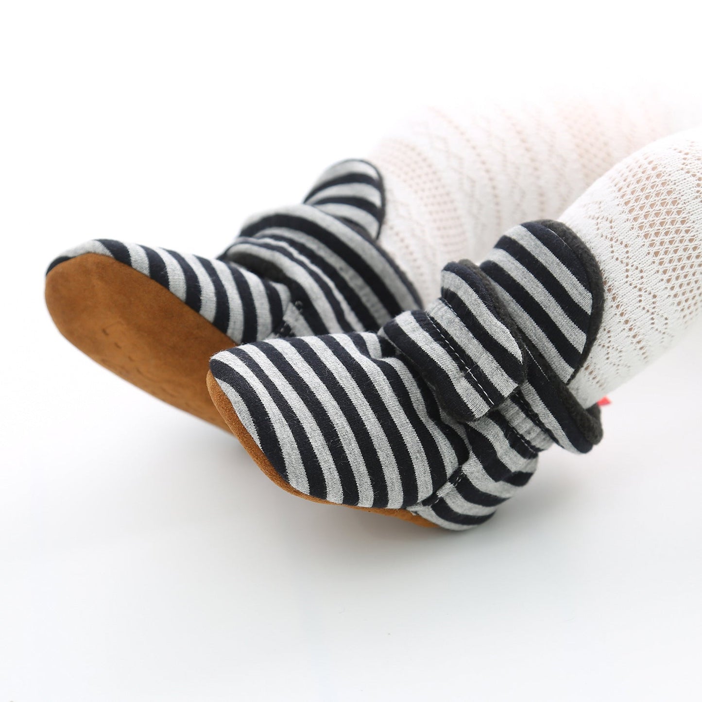 Knitted baby cotton shoes
