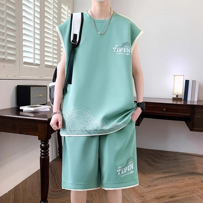 Summer Suit Boys Trend Handsome  (Available)