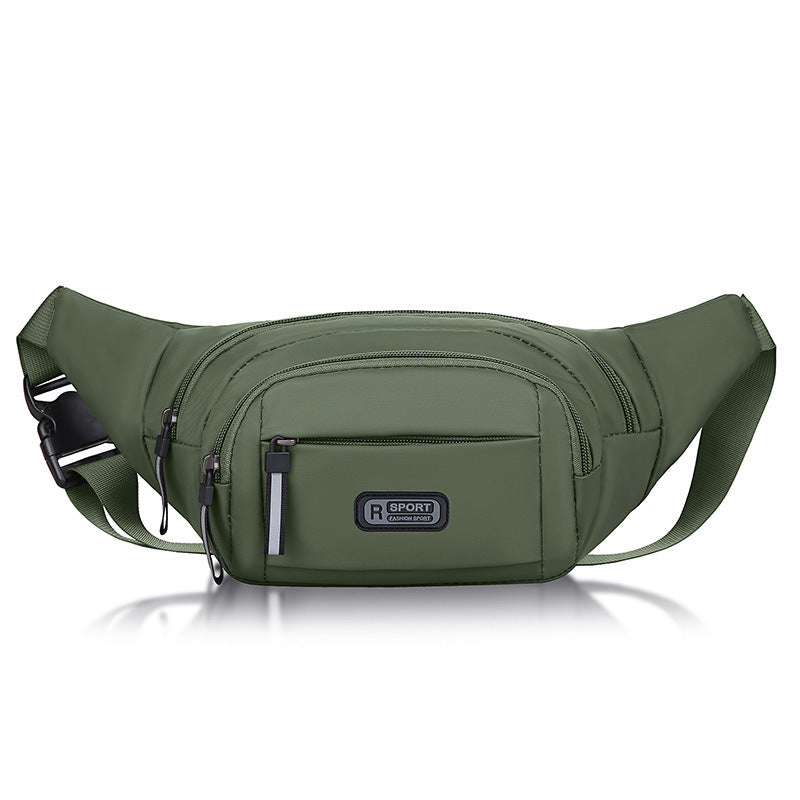 Men's Multifunctional Waist Bag Wear-resistant Waterproof Crossbody Bags  (Available)
