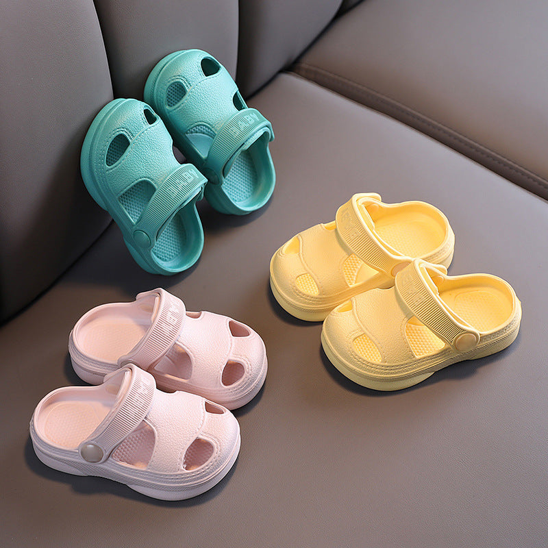 Children's Hole Shoes Summer Boys Baby Soft-soled Non-slip Beach Shoes