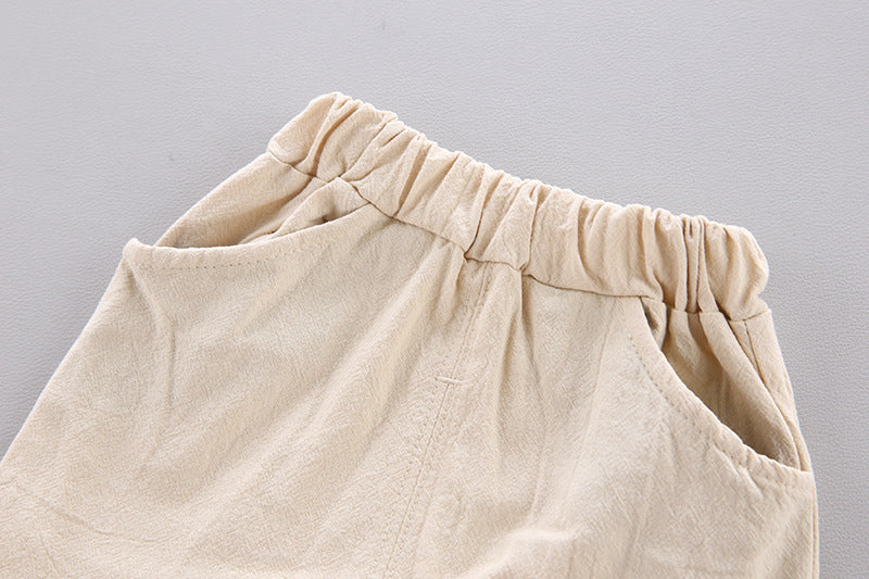 Korean Short-Sleeved Children's Clothing For Boys And Girls (Available)
