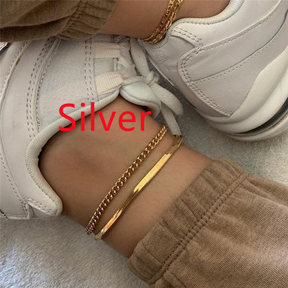 Snake Chain Metal Chain Two Suits Street Short (Available)