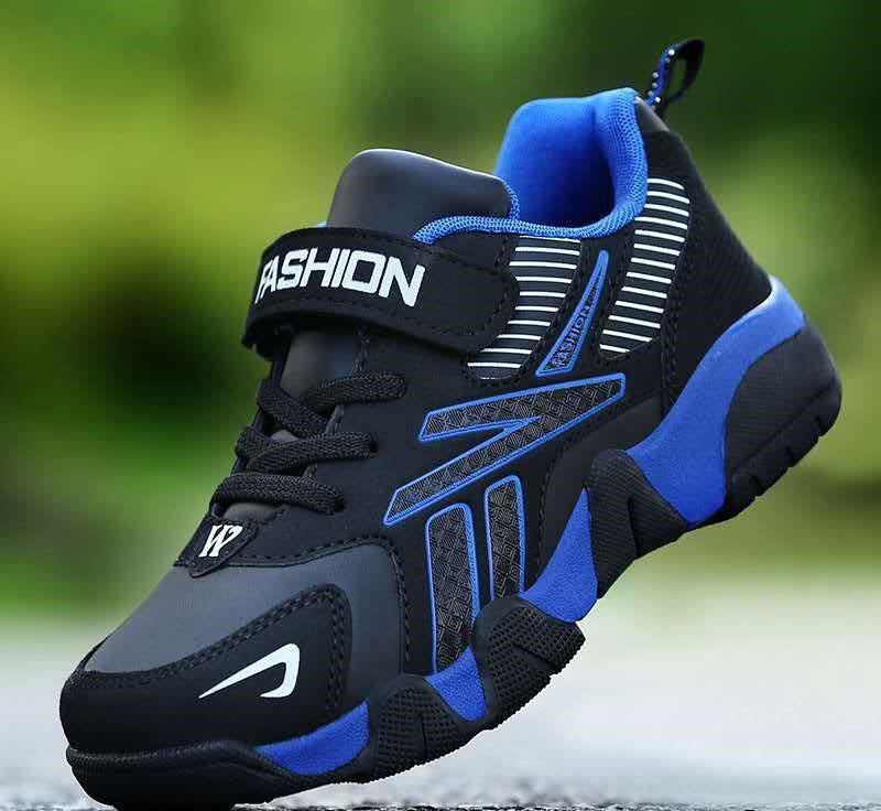 Sport Kids Sneakers Boys Casual Shoes For Children Sneakers Girls Shoes Leather Anti-Slippery Fashion Tenis Infantil Menino Mesh   (Available)