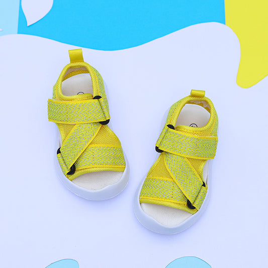 Summer New 1-4-Year-Old Baby Sandals Soft Sole Non Slip Boys And Women's Baby Beach Shoes Breathable Children's Shoes