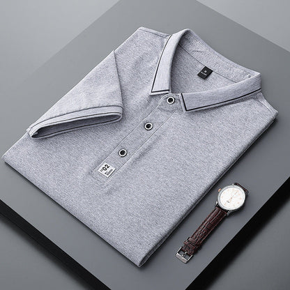 Men's Shirt Collar Summer Polo Shirt Short Sleeve Collar T-Shirt (Available)