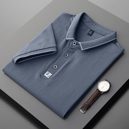 Men's Shirt Collar Summer Polo Shirt Short Sleeve Collar T-Shirt (Available)