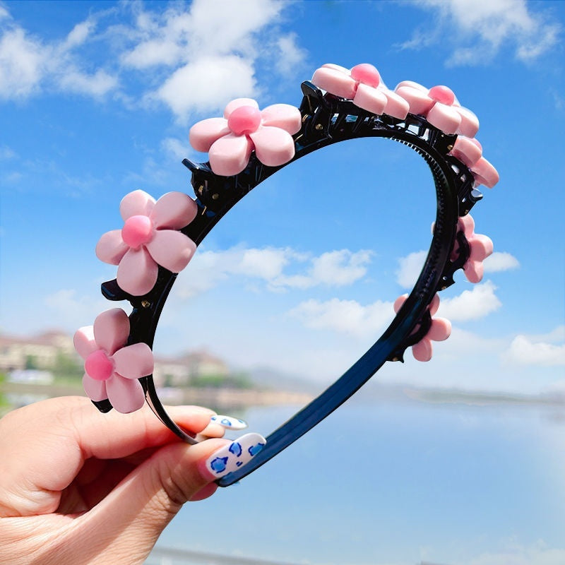 Girls' Clip Hair Accessories Crushed Hair Headband