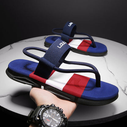 Men Sandals Outdoor Sport Flip Flops Comfort Casual Thong Beach Shoes (Available)