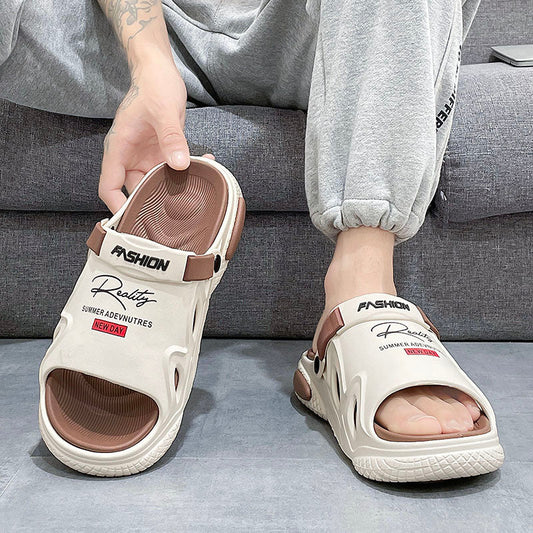 Slippers Men's Summer Outdoor Slip-on Sandals (Available)