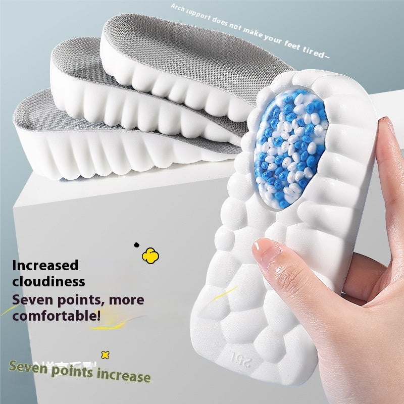 Soft Bottom Comfortable Insole With Increased Height Inside  (Available)