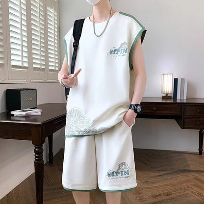 Summer Suit Boys Trend Handsome  (Available)