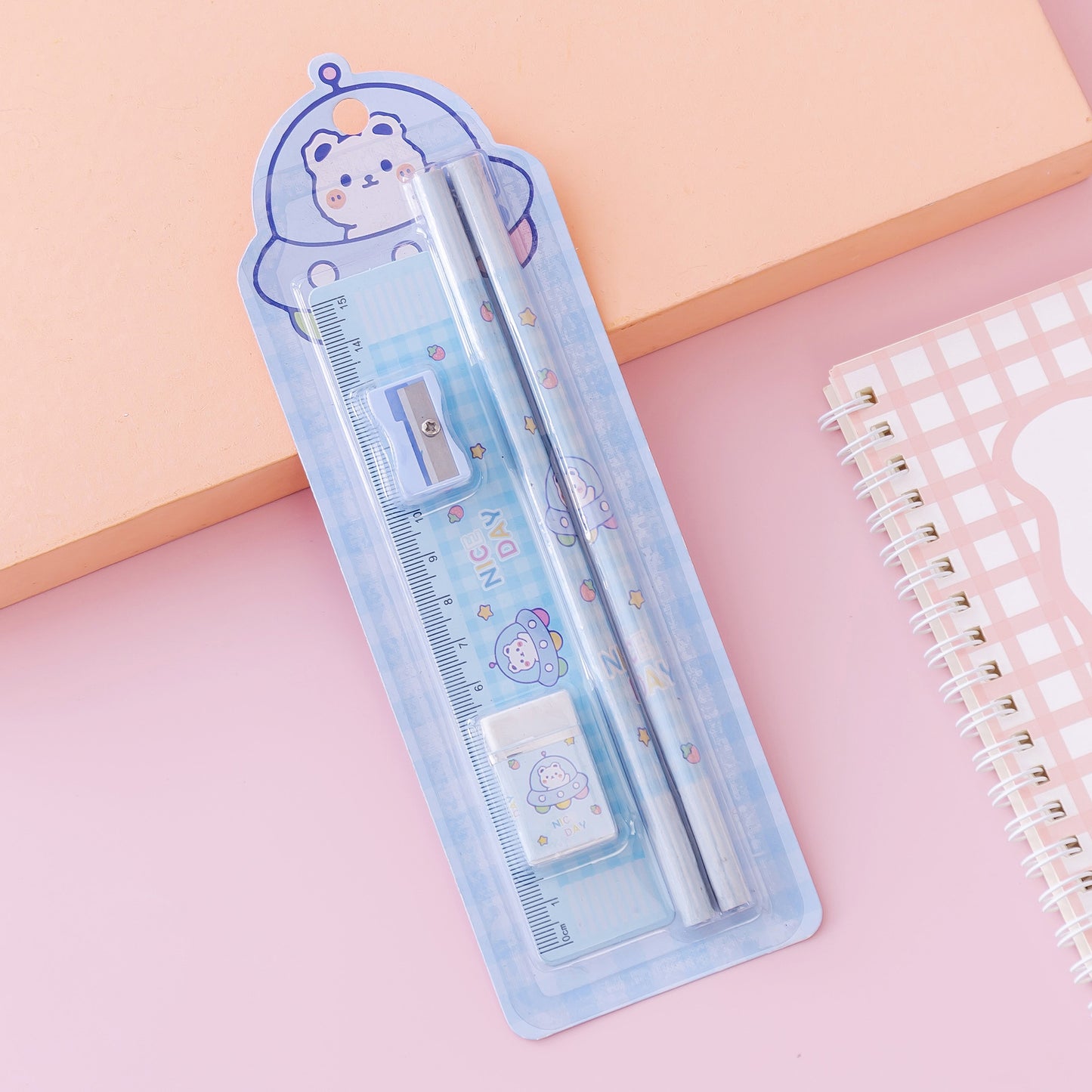 Girl School Supplies Set Gift Box Gift Bag Primary School Pupil Pencil Stationery