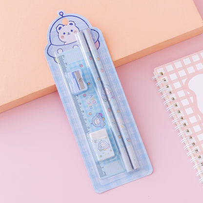 Girl School Supplies Set Gift Box Gift Bag Primary School Pupil Pencil Stationery