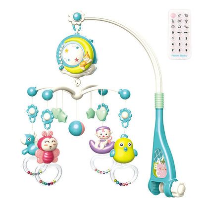 Baby Rattles Crib Mobiles Toy Holder Rotating Mobile Bed Bell Musical Box Projection Newborn Infant Baby Boy Toys (Available)