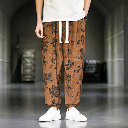 Mens Fashion Breathable Casual Wide Leg Pants (Available)