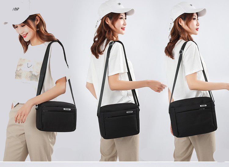 Waterproof Oxford Men's Crossbody Backpack (Available)