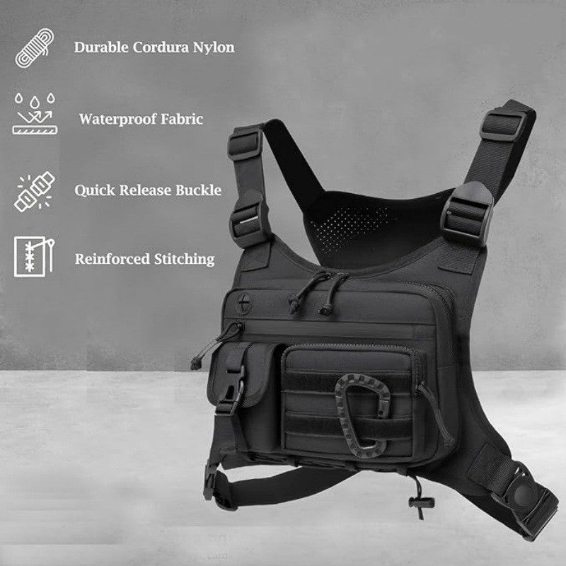 Camouflage Running Sports Bag Men's Chest Bag (Available)