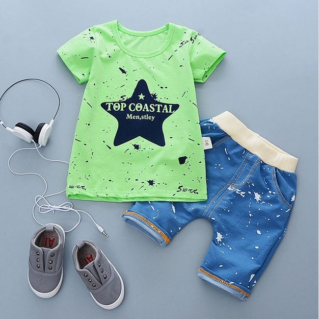 summer baby boys outfits sports  (Available)
