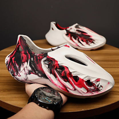 Camouflage Coconut Hole Shoes Men (Available)