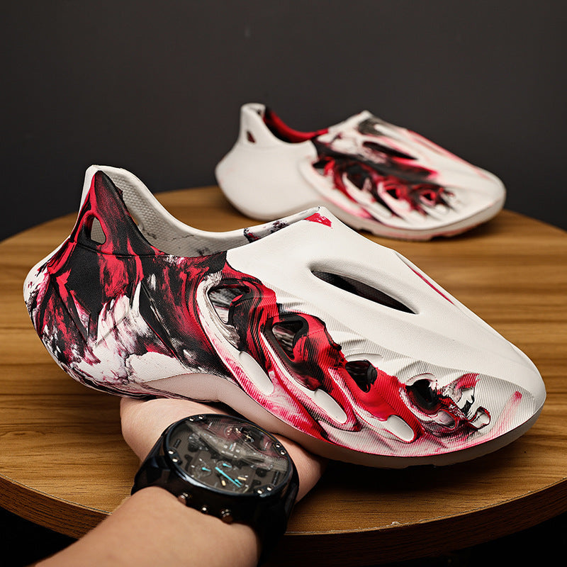 Camouflage Coconut Hole Shoes Men (Available)