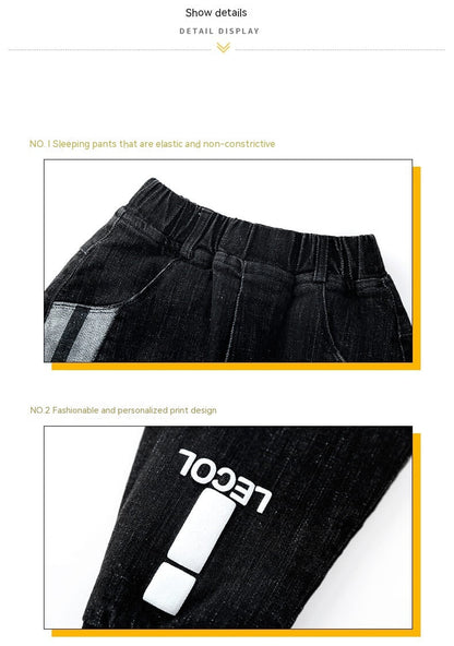 Boys' Denim Trousers Trousers Children's Clothing (Available)