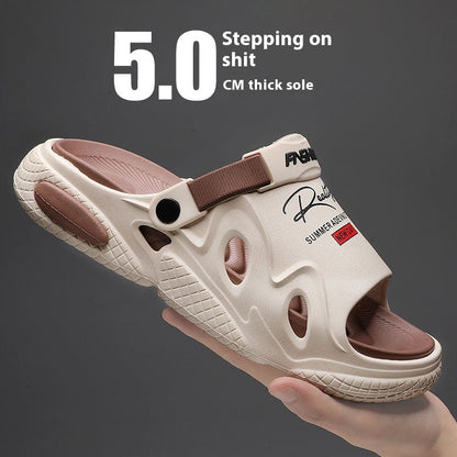 Slippers Men's Summer Outdoor Slip-on Sandals (Available)