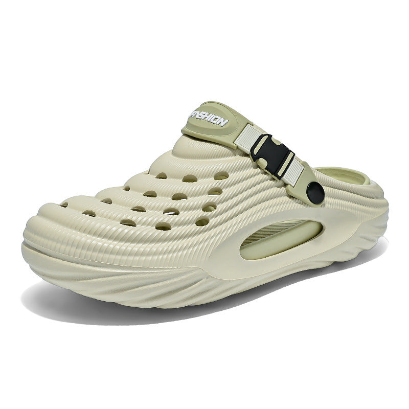 Men's Simple And Stylish Casual Platform Slippers (Available)