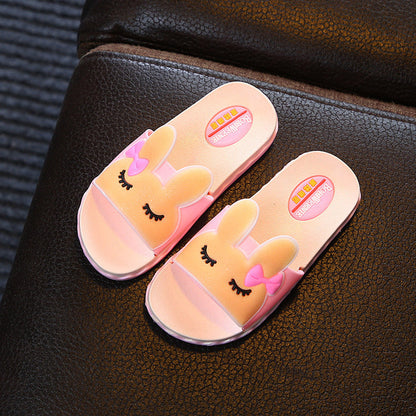 Summer Children Cartoon Non-slip Soft Bottom Sandals (Available)