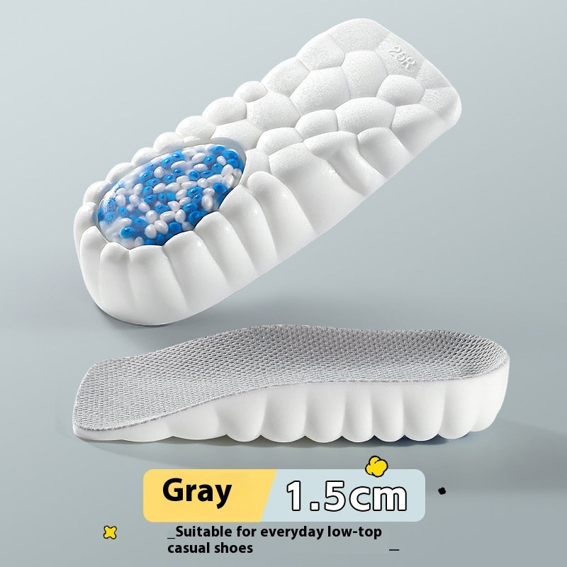 Soft Bottom Comfortable Insole With Increased Height Inside  (Available)