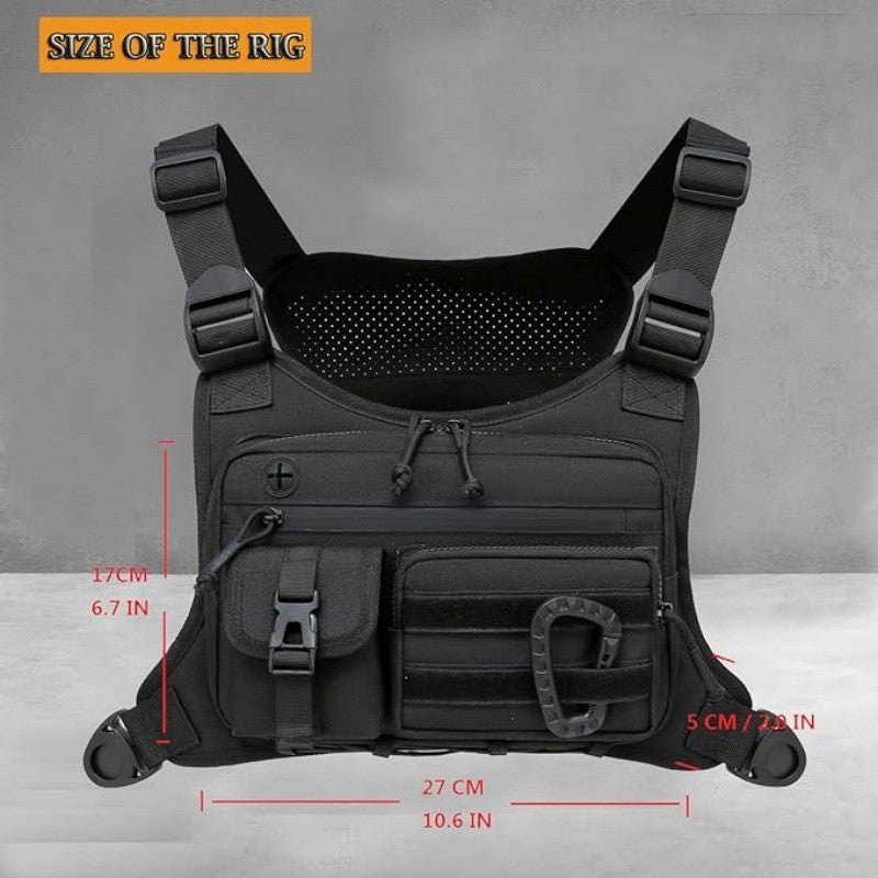 Camouflage Running Sports Bag Men's Chest Bag (Available)
