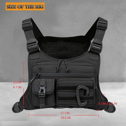 Camouflage Running Sports Bag Men's Chest Bag (Available)