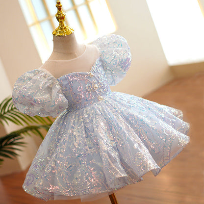 Children's Sequined Princess Costume Tutu Skirt (Available)