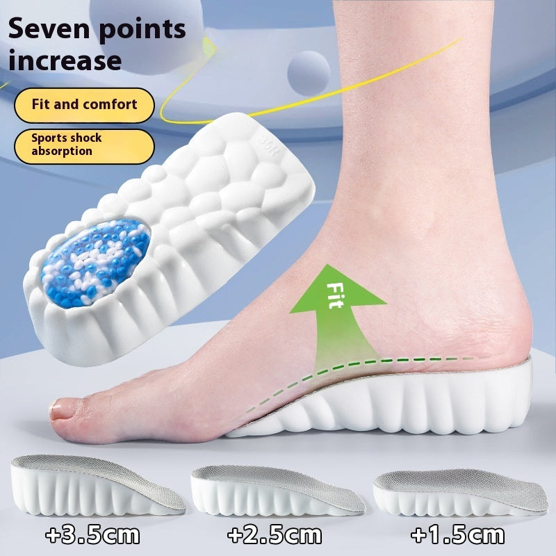 Soft Bottom Comfortable Insole With Increased Height Inside  (Available)